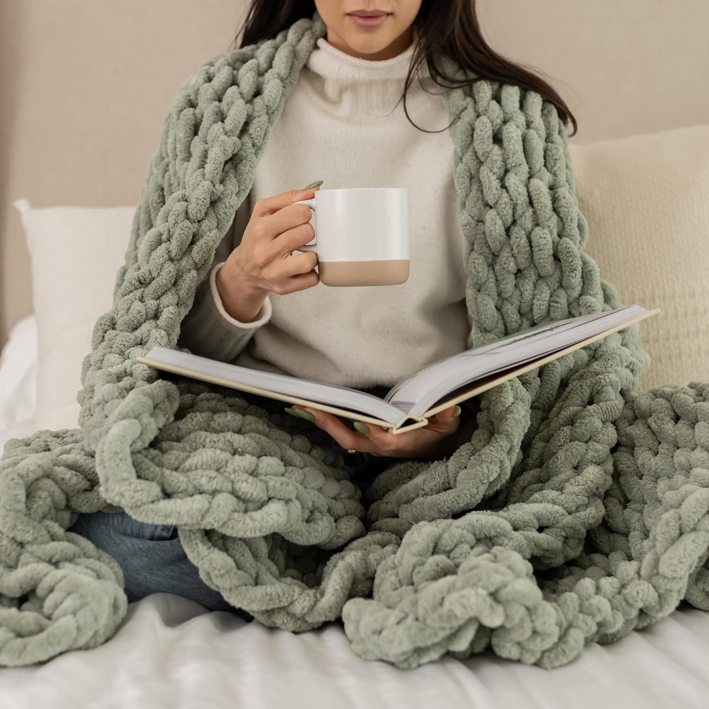 VALEN - COZY KNIT BLANKET