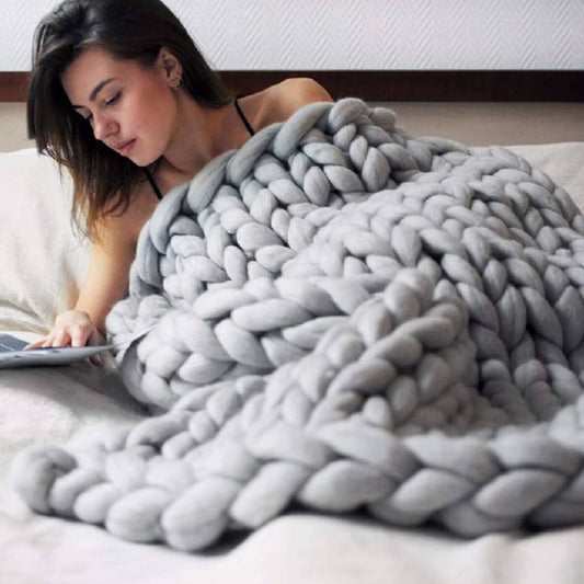 VALEN  - COZY KNIT BLANKET