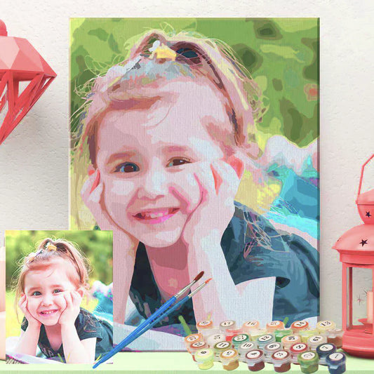 VALEN   - PERSONALIZED PAINT BY NUMBERS KIT